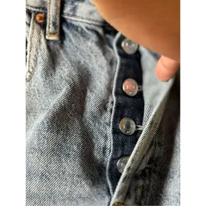 PacSun Dad Jeans Distressed Light Wash Button Fly Size 27 thumbnail 5