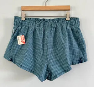 Free People Movement NWT Forty Love Caribbean Coast Combo Blue Shorts thumbnail 6
