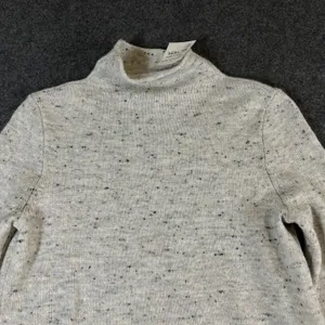 Madewell Donegal Smoke Roll Neck Wool Blend Sweater Grey K5410 Womens Small NWT thumbnail 15
