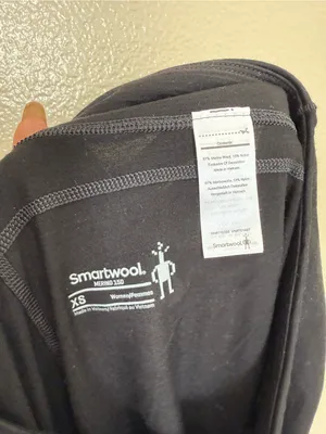 Smartwool Merino 150 Black Leggings XS Wool Base Layer Hiking Ski Outdoor Pants thumbnail 9