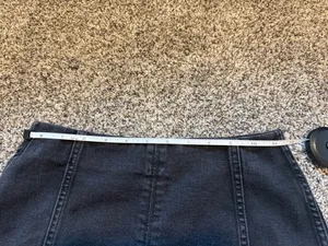 Wild Fable Black Denim Skirt thumbnail 4