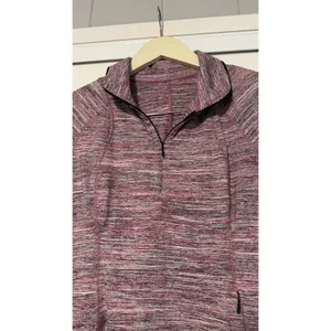 Lululemon Runderful 1/2 Zip Berry Rumble Striped Pullover Long‎ Sleeve Shirt thumbnail 4