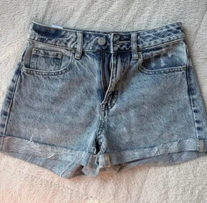 PacSun Light Wash Jean Shorts thumbnail 1