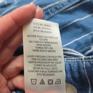 Seven7 Striped Tie Belt Waist Wide Leg Jeans thumbnail 13