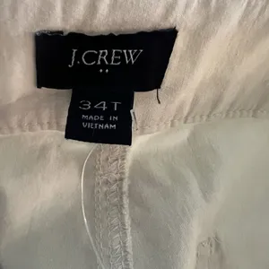 J Crew Women’s Pants 34T‎ Linen Blend Wide Leg Pants thumbnail 3