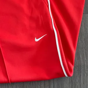 Nike Sportswear Mid-Rise Wide Leg Track Pants Picante Red Orange Women XL Baggy thumbnail 6
