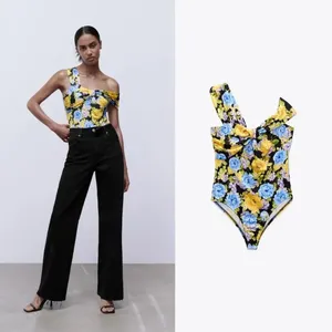 ZARA Floral Bodysuit thumbnail 4