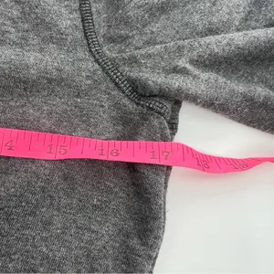 Free People FP Movement Hoodie Women's M Gray Red‎ Long Sleeve Jacket thumbnail 3