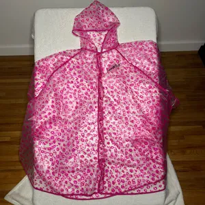 Betsey Johnson Very Rare Luv Betsey Hooded Rain Poncho thumbnail 1