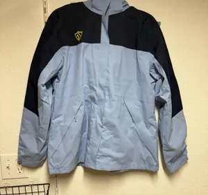 Blue Waterproof Jacket Black Size L thumbnail 1
