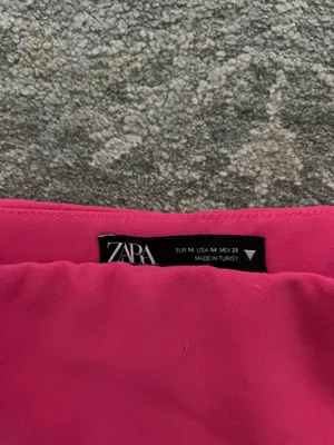 ZARA Pink Mini Skort thumbnail 3