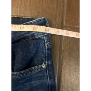 Levis‎ 721 High Rise Skinny Jeans 28 Blue Distressed Denim Pants thumbnail 6