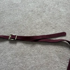Viola Castellani Genuine Suede Woven Padded Flap Crossbody Bag Dark Purple thumbnail 12