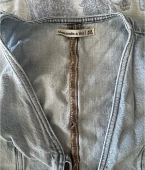 Abercrombie Denim Tie Tank Top thumbnail 3