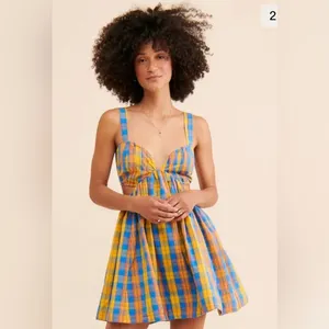 Free People Bridget Mini Dress Size L thumbnail 2