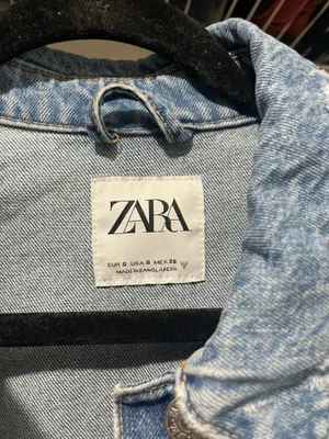 ZARA Crop denim jacket thumbnail 2