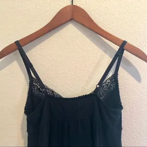 Susina Lacey black tank top M thumbnail 8