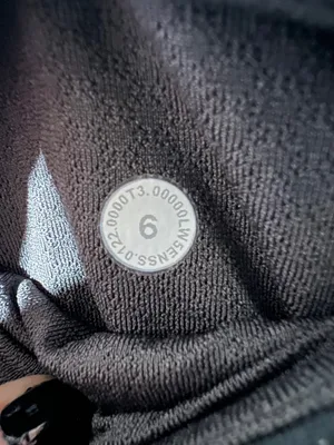 Lululemon Groove Super High Rise Flare Pants Size 6 Diamond Dye Pitch Grey GG thumbnail 3