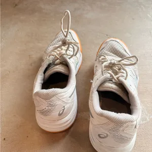 Asics White and Orange Athletic Shoes thumbnail 5