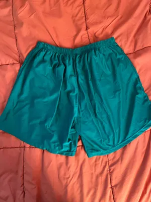 Green Vintage Running Shorts thumbnail 3