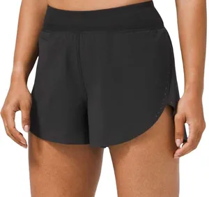 Lululemon Find Your Pace Short 3" Lined Reflective Swift High Rise Black 12 thumbnail 1