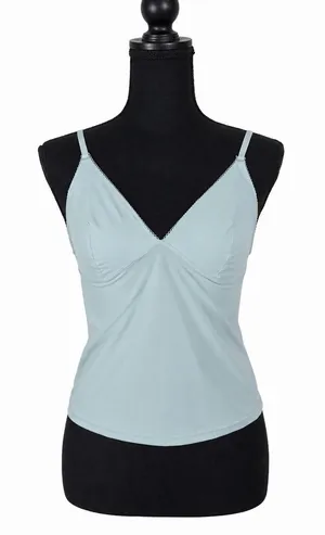 urban outfitters V-Neck Bustier Camisole Bra Top L NWT Blue Adjustable Straps thumbnail 1