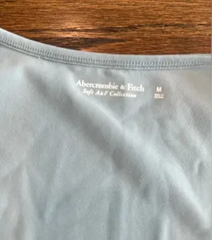 Abercrombie & Fitch Soft A&F Collection Wrap Body Suit Size Medium NWT thumbnail 2