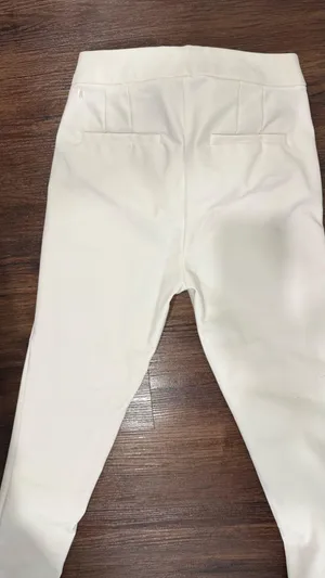 Loft dress crop white pants sz0 thumbnail 4