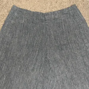 Yuvita Lagenlook Wide Leg Crop Cargo Culotte Pant Gray‎ Small thumbnail 8