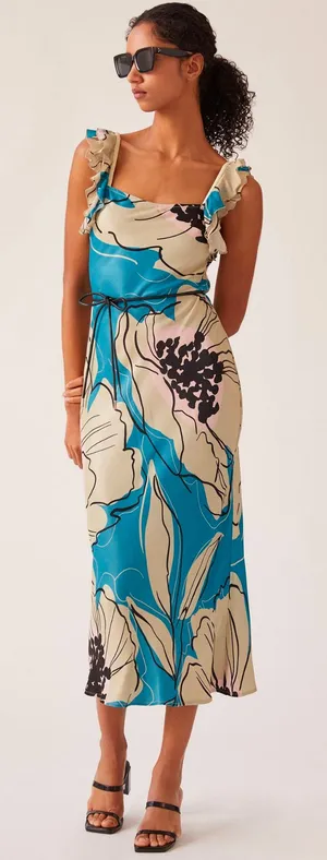 Anthropologie Conditions Apply Midi Dress thumbnail 1