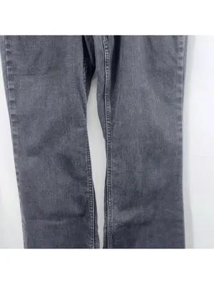 Old Navy Micro-Flare Black Jeans Women’s Size 8 thumbnail 3