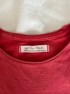 Red We The Free short sleeve thumbnail 5