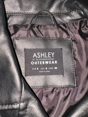 Leather Jacket Ashley by 26 International Black thumbnail 2