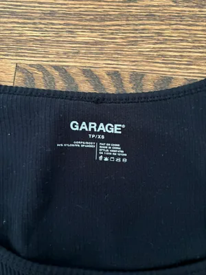 Garage Ribbed Long Sleeve Top thumbnail 3
