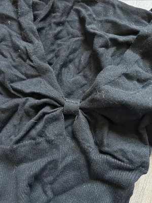 NBD Black Twist-Front Long-Sleeve Crop Top thumbnail 3