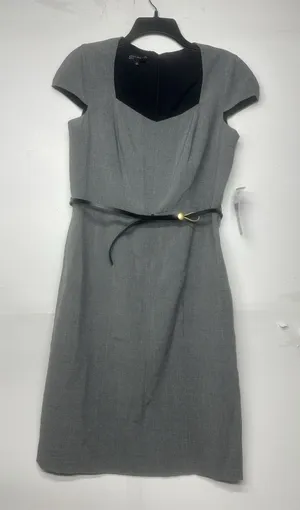 jones new york Woman’s Gray dress With Zipper Size 12 NWT thumbnail 1