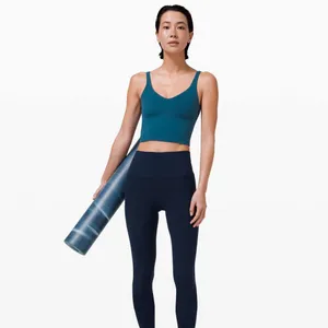 Lululemon Align Tank in Blue Borealis sleeveless Top stretch Cropped Athletic 2 thumbnail 9