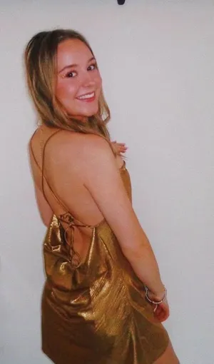 12th Tribe Gold Mini Dress thumbnail 1