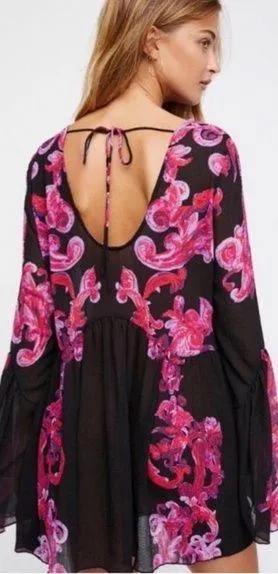 Free People Symphony Slip Dress Size Medium thumbnail 4
