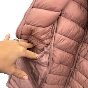 Canada Weather Gear Women's Puffer Jacket Hooded Quilted Lightweight Pink Size M thumbnail 6