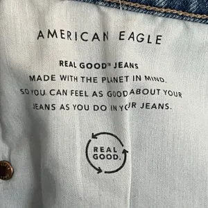 American Eagle Womens Curvy 90s Bootcut Jean Faded‎ Indigo Size 18 Regular thumbnail 11