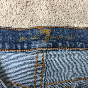 7 for all mankind faded jeans. EUC thumbnail 11