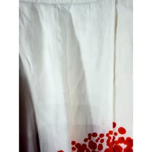 Cordelia Women’s Size 6 Multicolor‎ Abstract Print Pleated Cotton Skirt thumbnail 3