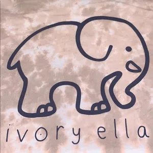 Ivory Ella long sleeve tie- dyed T-shirt thumbnail 2