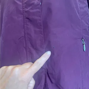 LL Bean Puffer Insulated Fleece Lined Burgundy Winter Coat Womens Size Medium thumbnail 15