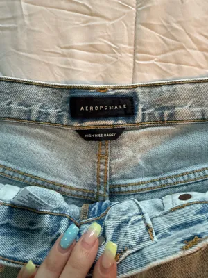 Aeropostale High Rise Baggy Ripped Jeans thumbnail 6