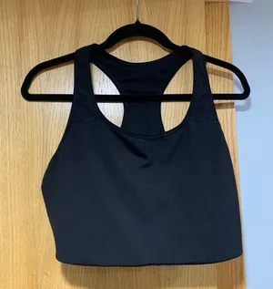 Old Navy Black Racerback Sports Bra - Size 1X thumbnail 1