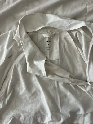 MP Apparel cropped windbreaker White thumbnail 1