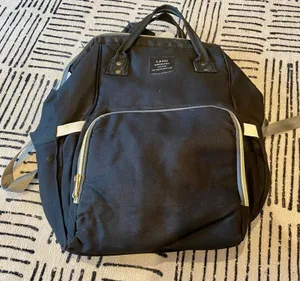Land Diaper Bag Backpack Black thumbnail 1