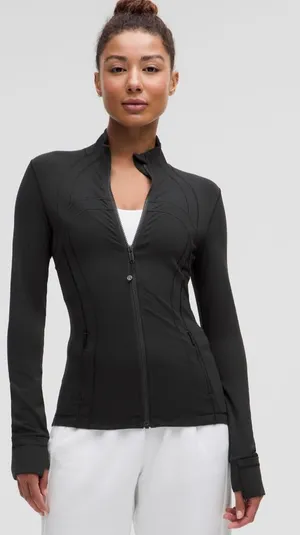 Lululemon Define Jacket Nulu Sz‎ 4 in Black thumbnail 1
